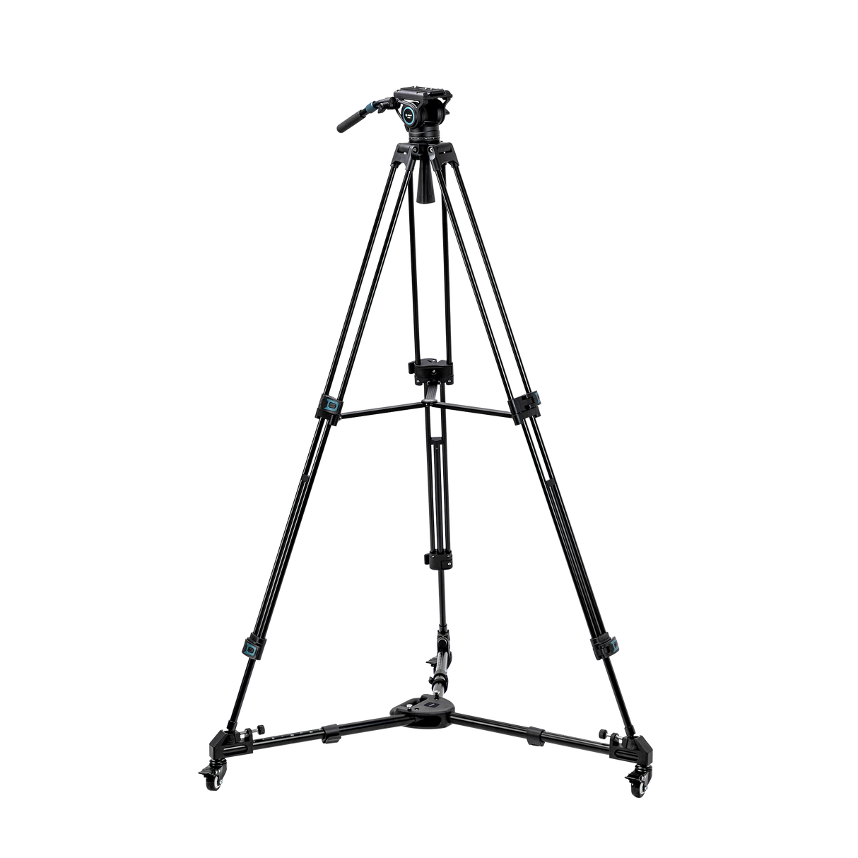 Bundle V9i video tripod + universal tripod dolly