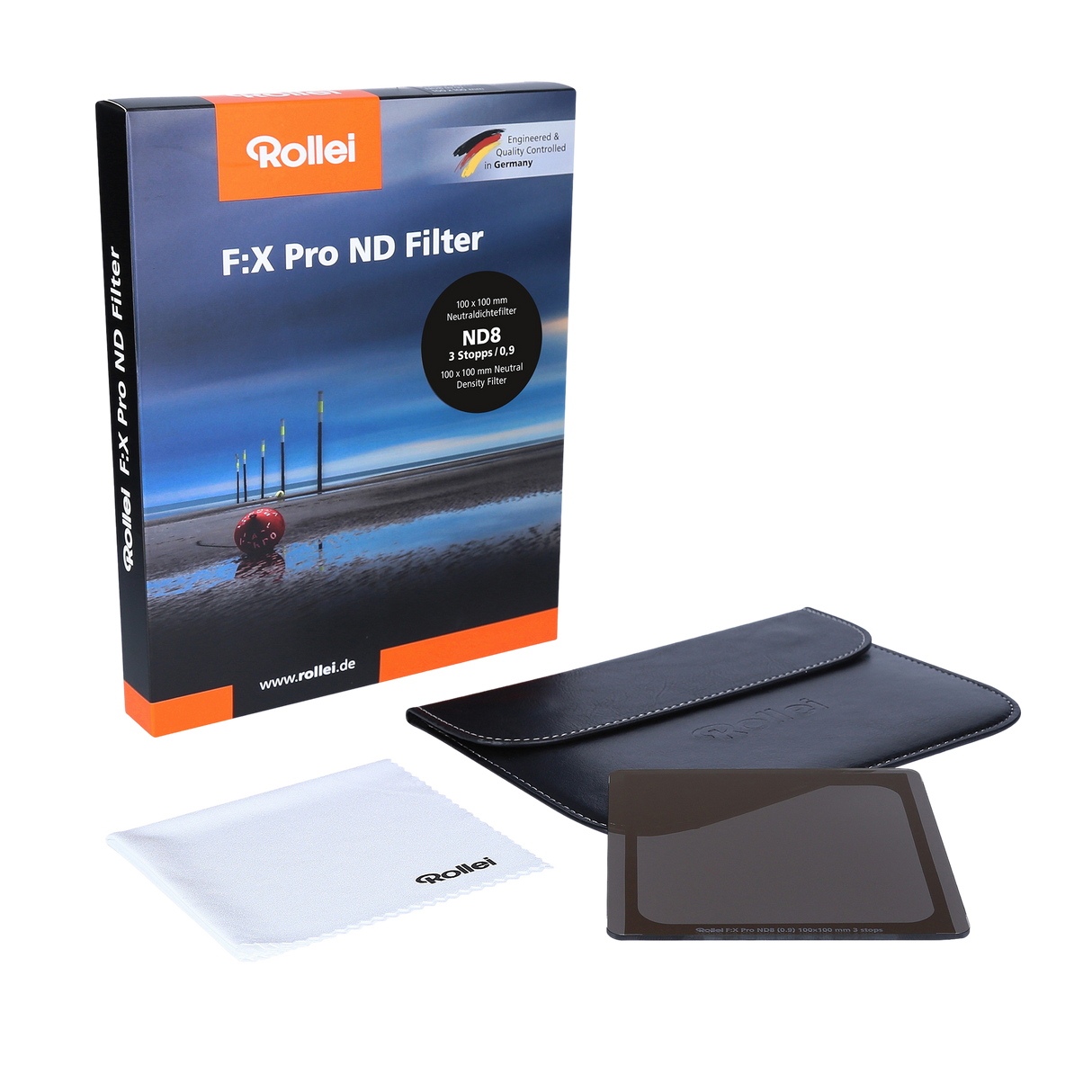 Bundle 3x f: x per ND rectangular filter 100mm